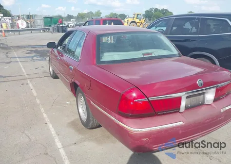 2002 Mercury Grand Marquis Ls из США, поврежденный, VIN 2MEFM75W02X615915